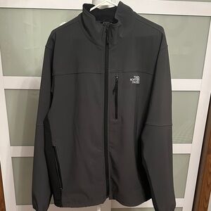 The North Face Men's Charcoal Softshell Jacket
